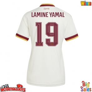Spain Lamine Yamal #19 Replica Away Stadium Shirt for Women World Cup 2026 Short Sleeve